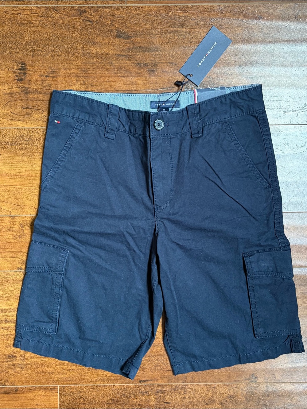 BNWT Tommy Hilfiger Boys Navy Cargo Shorts